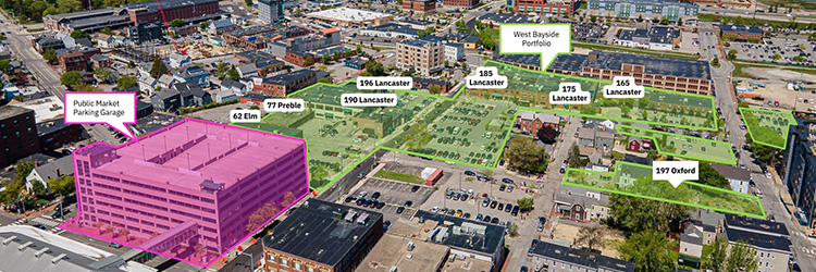 Port Property acquires 180,000 s/f West Bayside real estate portfolio - includes the Portland Public Market Garage